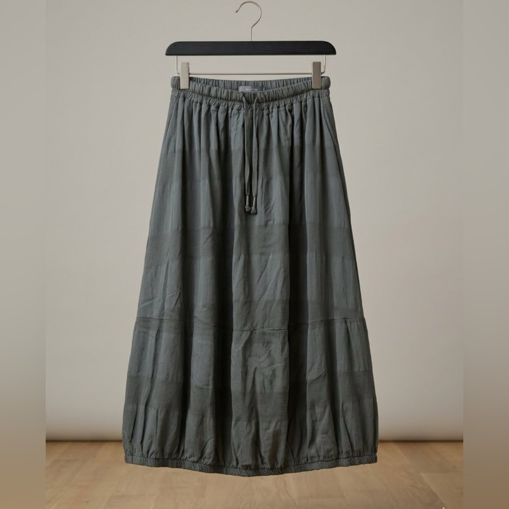 Indissima Bohemian 100% Cotton Midi Skirt